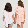 <span class="grassetto"> CAMICIA </span> Geometrica Rosa Girl